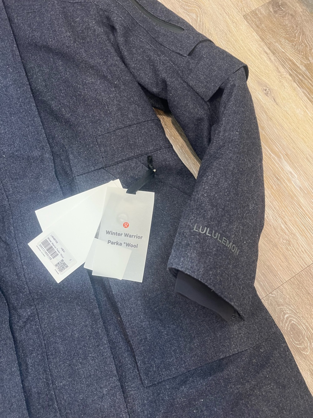 🔥1 HOUR SALE🔥NWT LULULEMON WINTER WARRIOR WOOL PUFFER JACKET - Picture 2 of 11